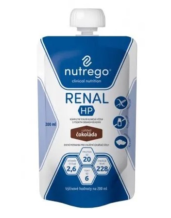 Nutrego Renal HP 200ml Schokolade hyperkalorisch reduziertes Elektrolyt 1pc